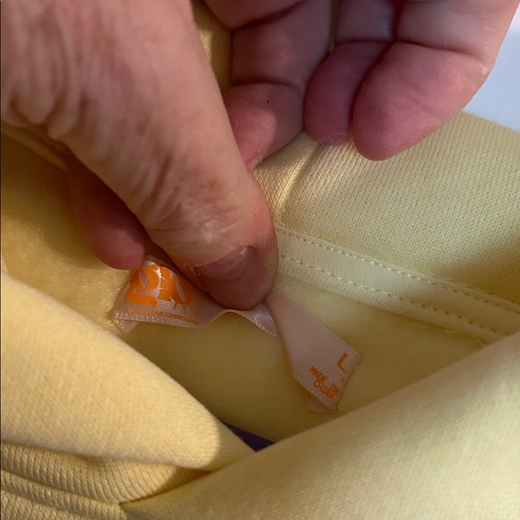 “Lemonade” Yellow Hoodie :Large - Picture 6 of 6